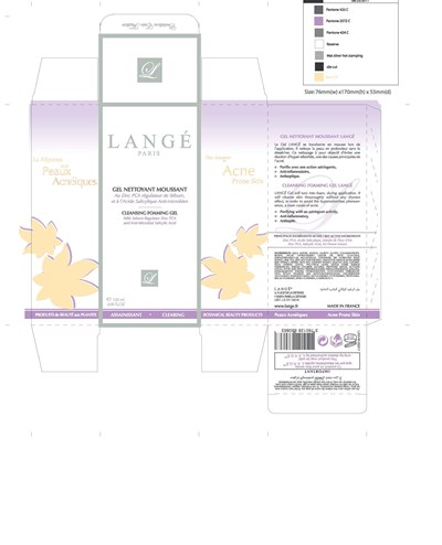 Box Label (Cleansing Foaming Gel)